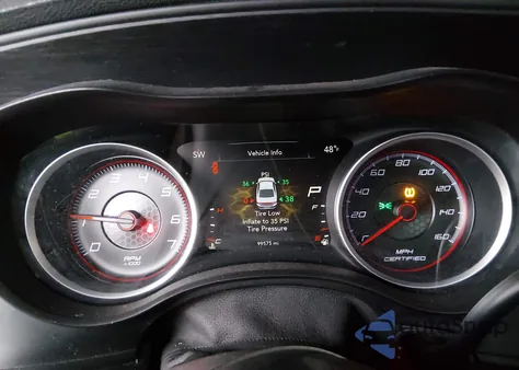 2015 Dodge Charger Police z USA, uszkodzony, nr VIN 2C3CDXAT3FH817460